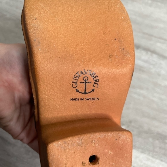 Gustavsberg Made in Sweden Heja Sverige Friskt Humor Clog Pottery - Picture 10 of 11